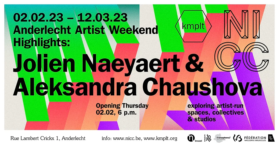 Anderlecht Artist Weekend Highlights: Jolien Naeyaert & Aleksandra Chaushova